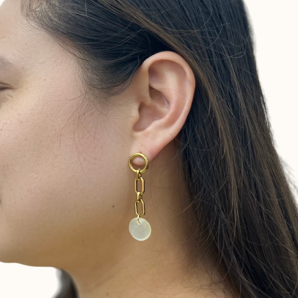 Agos Mother of Pearl Earrings