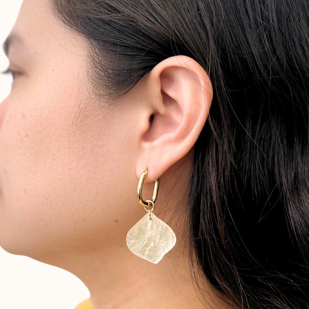 Araw Capiz Earrings
