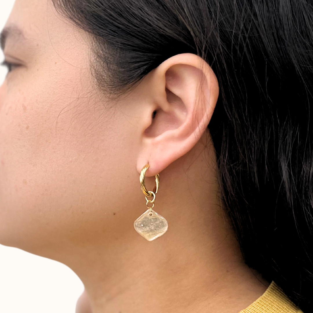 Aruga Capiz Earrings