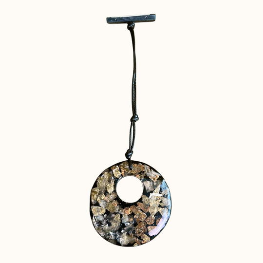 Bag Charm Shell Ring