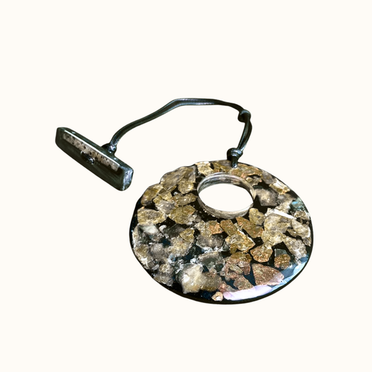 Bag Charm Shell Ring