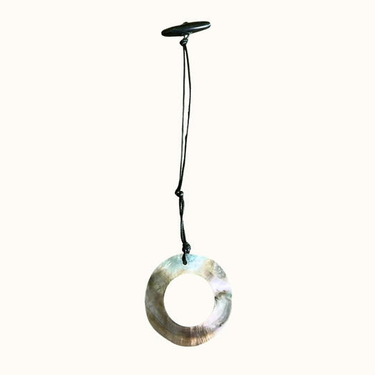 Bag Charm Shell Ring