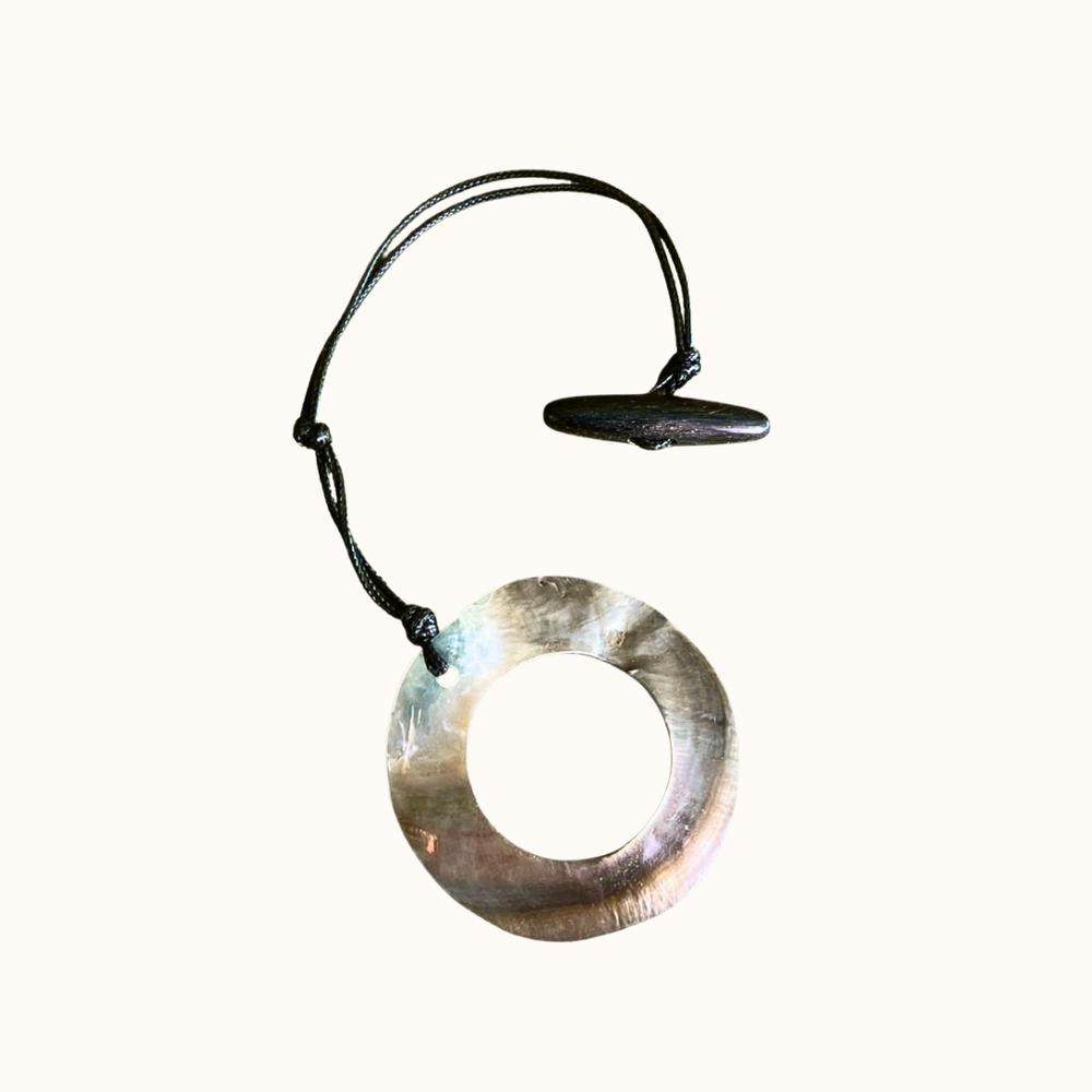 Bag Charm Shell Ring