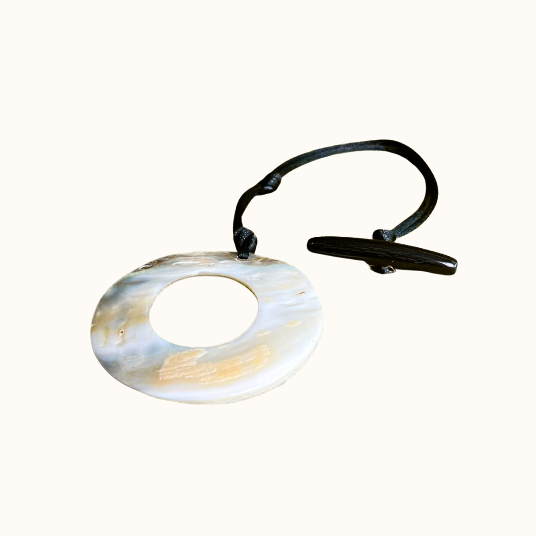 Bag Charm Shell Ring