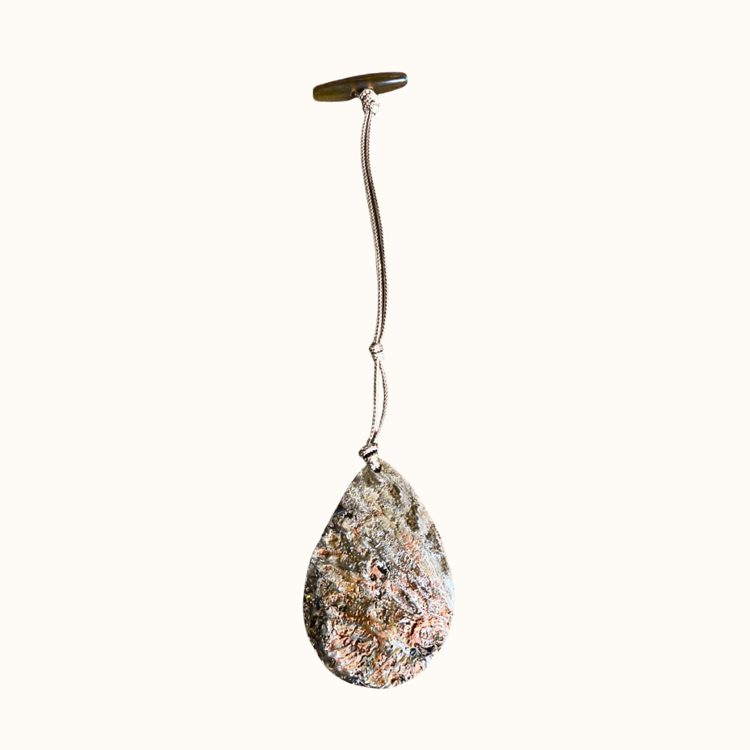 Bag Charm Shell Teardrop