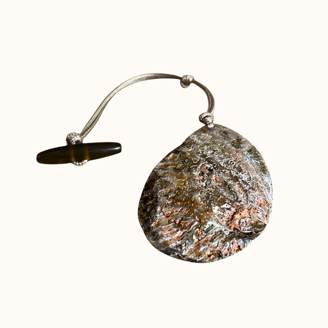 Bag Charm Shell Teardrop