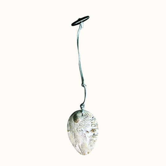 Bag Charm Shell Teardrop