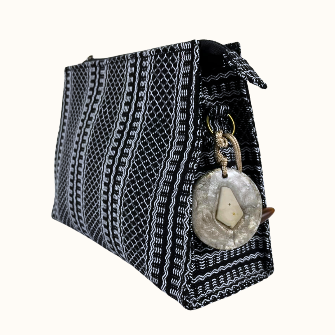 Bag Charm Shell Round
