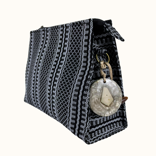 Bag Charm Shell Round