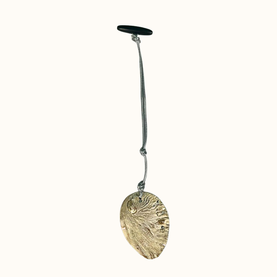 Bag Charm Shell Teardrop