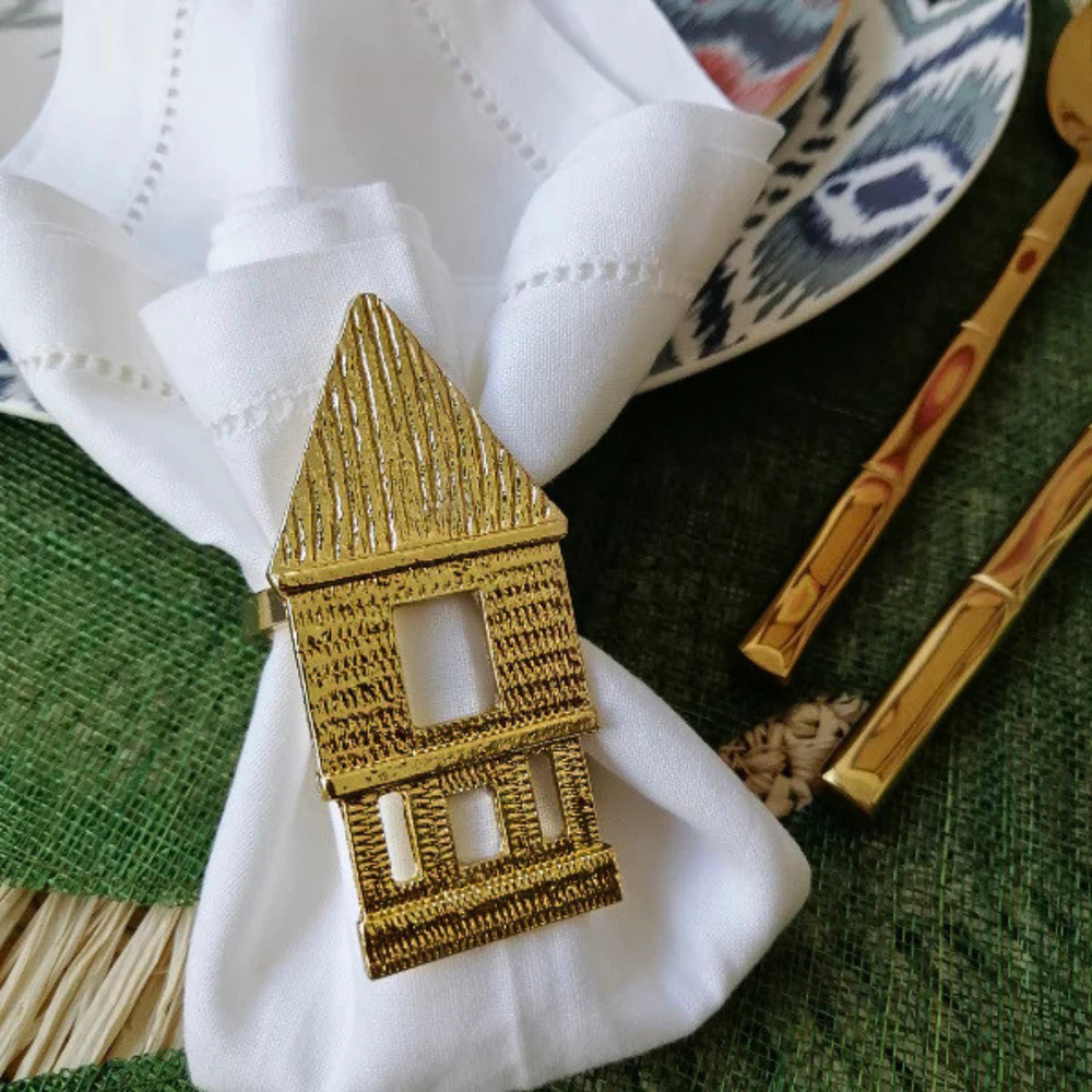 Bahay Kubo Napkin Ring
