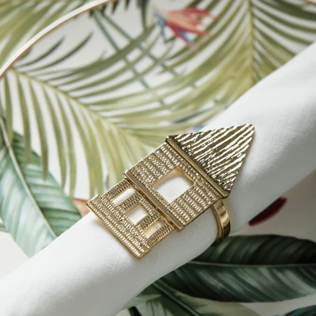 Bahay Kubo Napkin Ring
