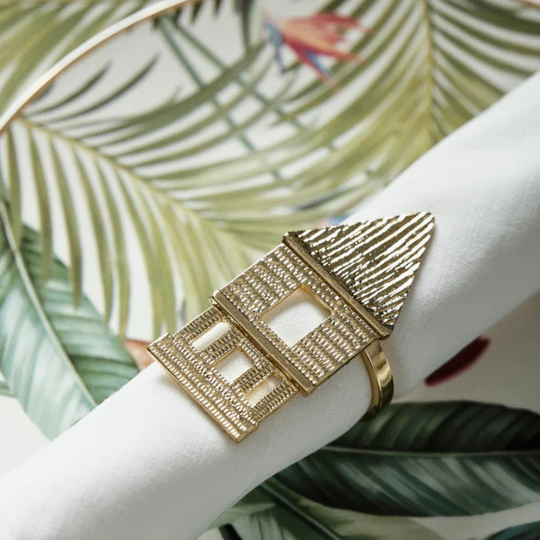 Bahay Kubo Napkin Ring