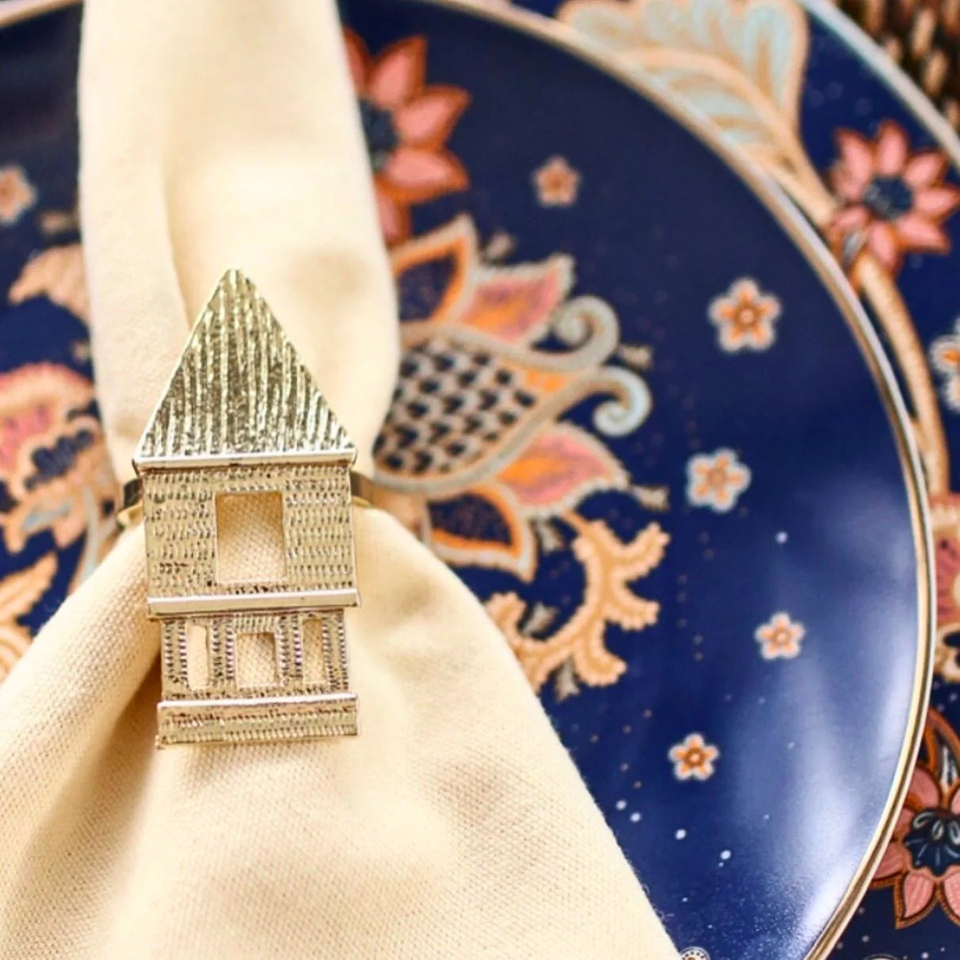 Bahay Kubo Napkin Ring
