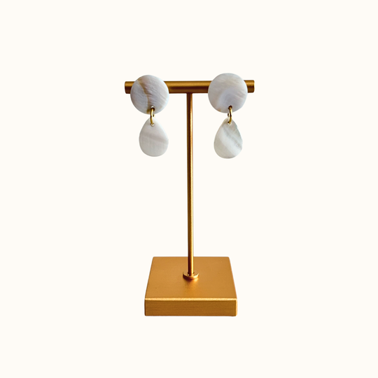 Bighani Mother of Pearl Earrings