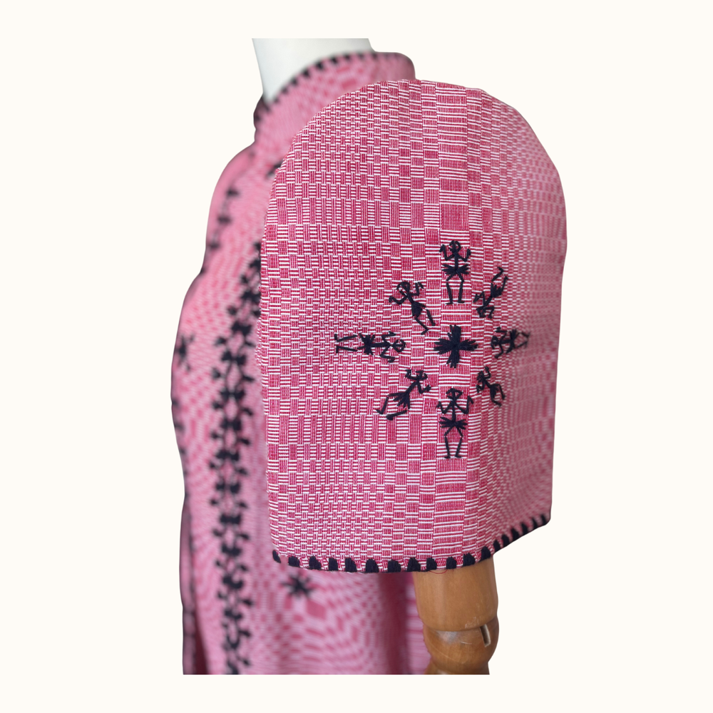 Binakol Long Filipiniana with Itneg Embroidery