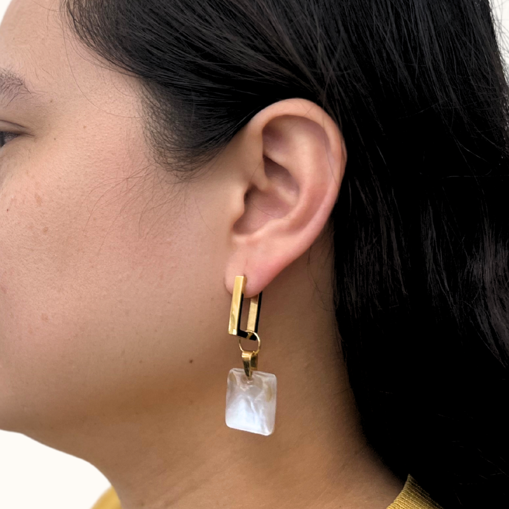 Binhi Mother of Pearl Earrings