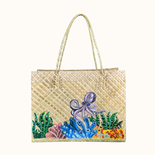 Bohol Reef Banig Handbag