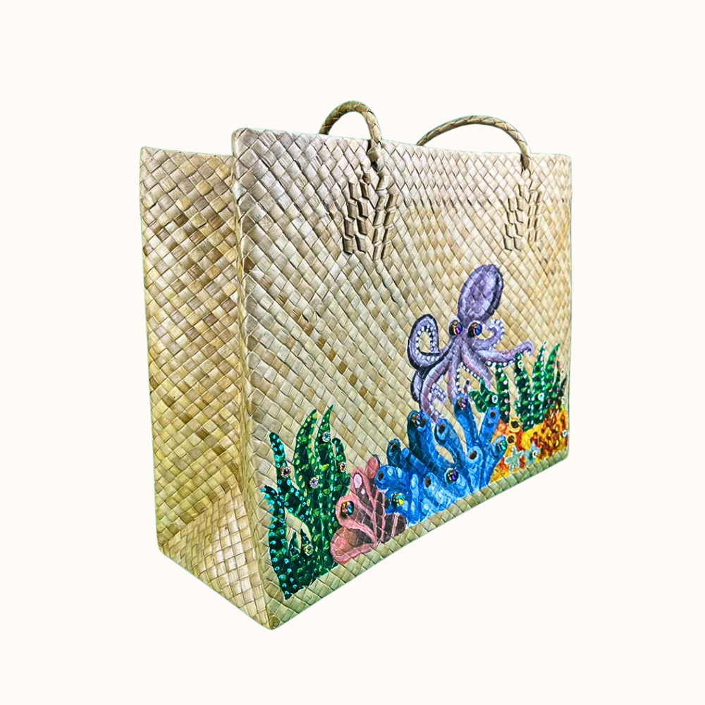 Bohol Reef Banig Handbag