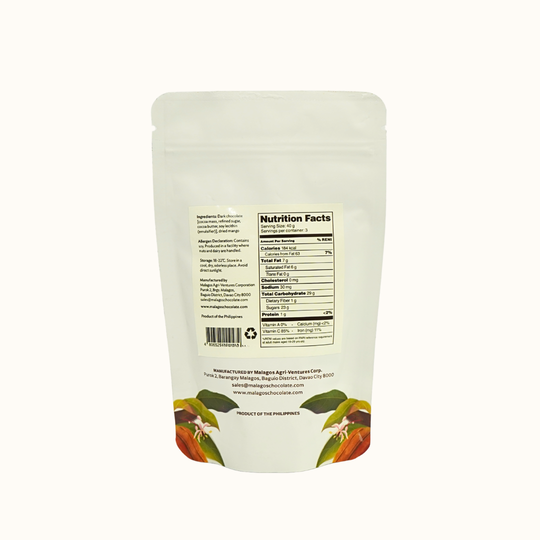 Dark Chocoate Coated Dried Mangoes