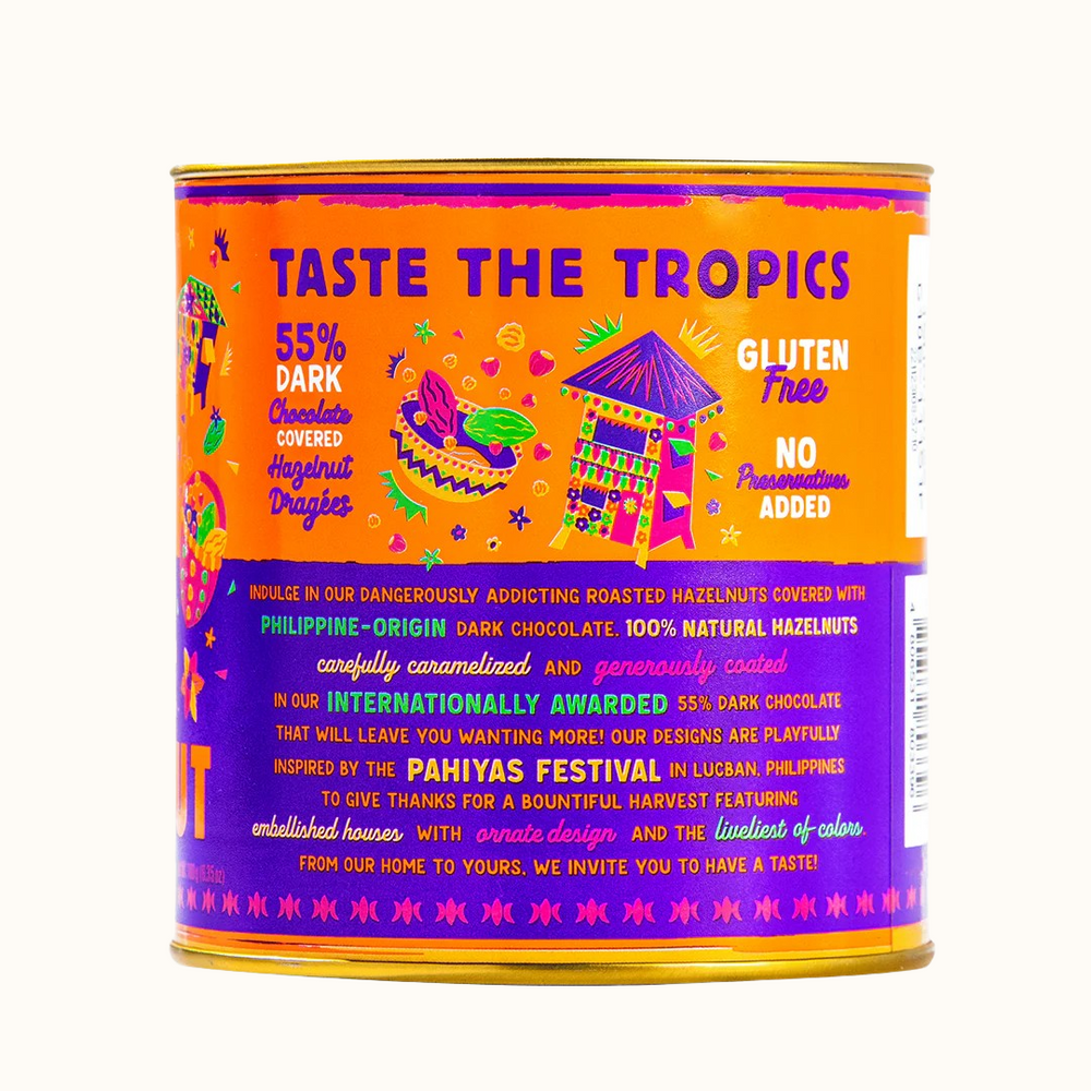 Dark Chocolate Covered Hazelnut Dragees