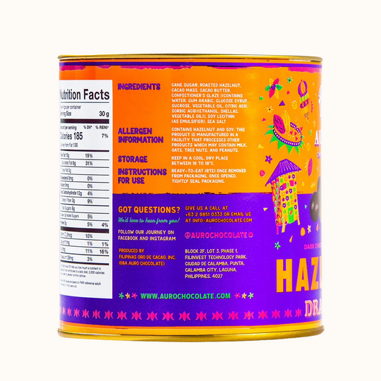 Dark Chocolate Covered Hazelnut Dragees