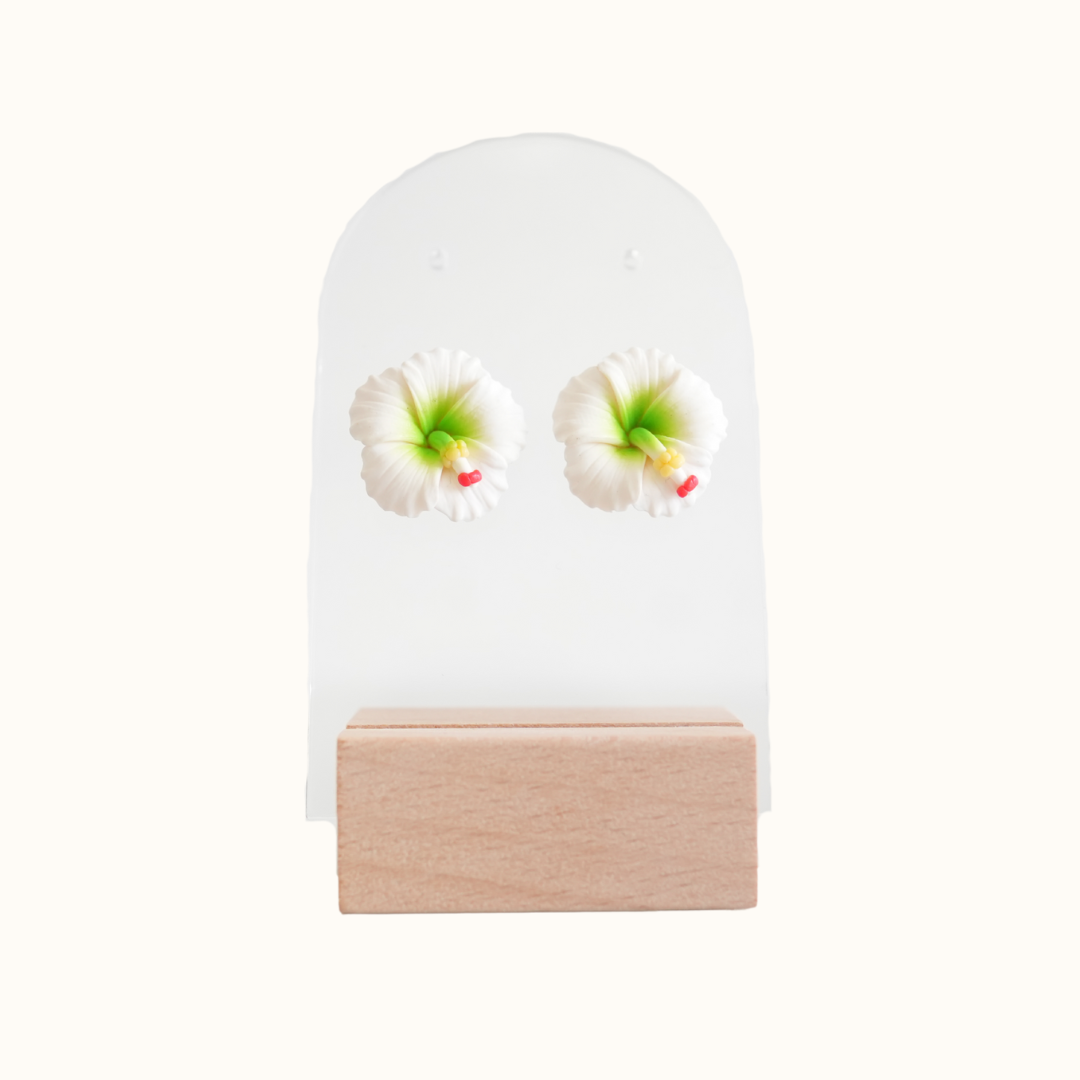 Hibiscus Earrings