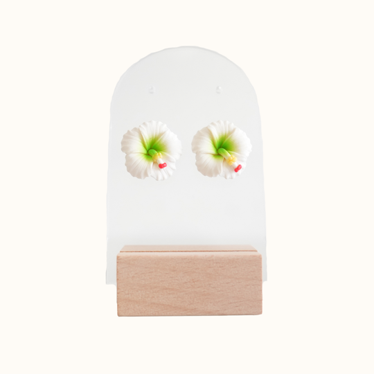 Hibiscus Earrings