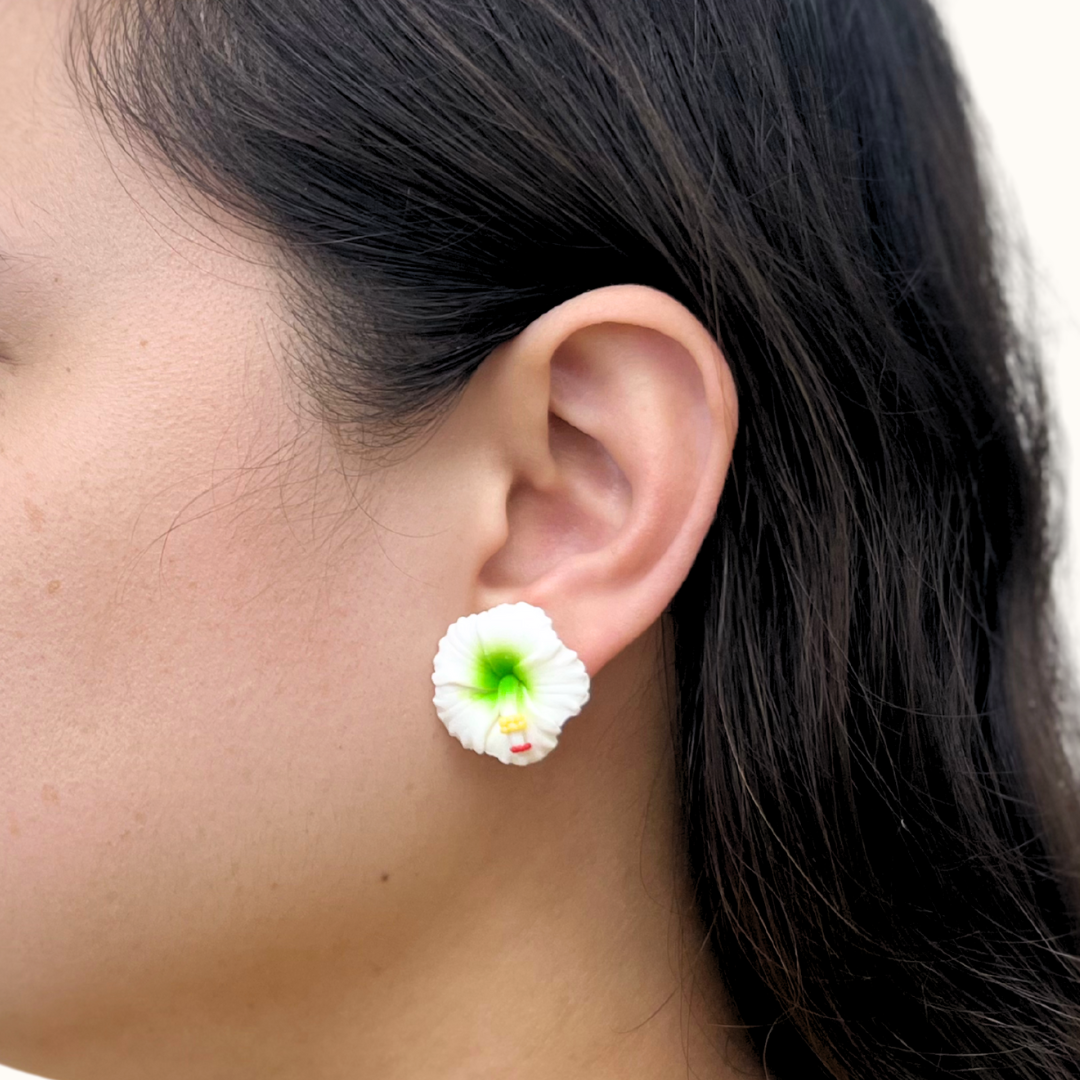 Hibiscus Earrings