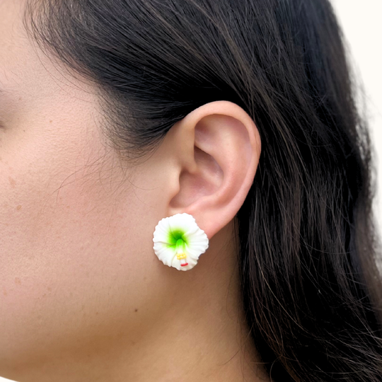 Hibiscus Earrings