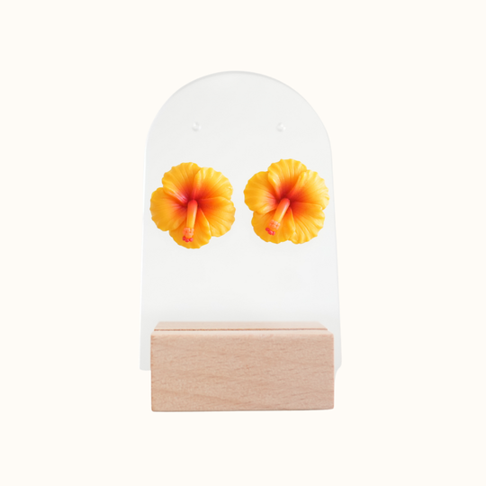 Hibiscus Earrings