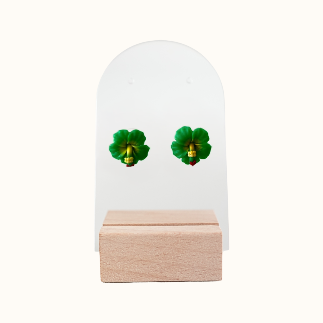 Hibiscus Earrings