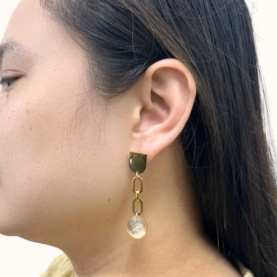Hiyas Capiz Earrings
