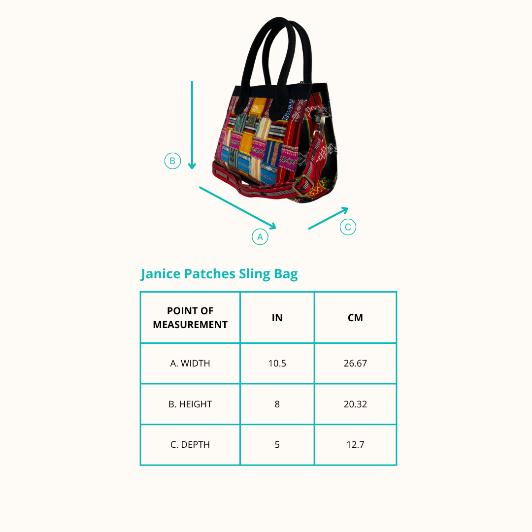Janice Patches Sling Bag