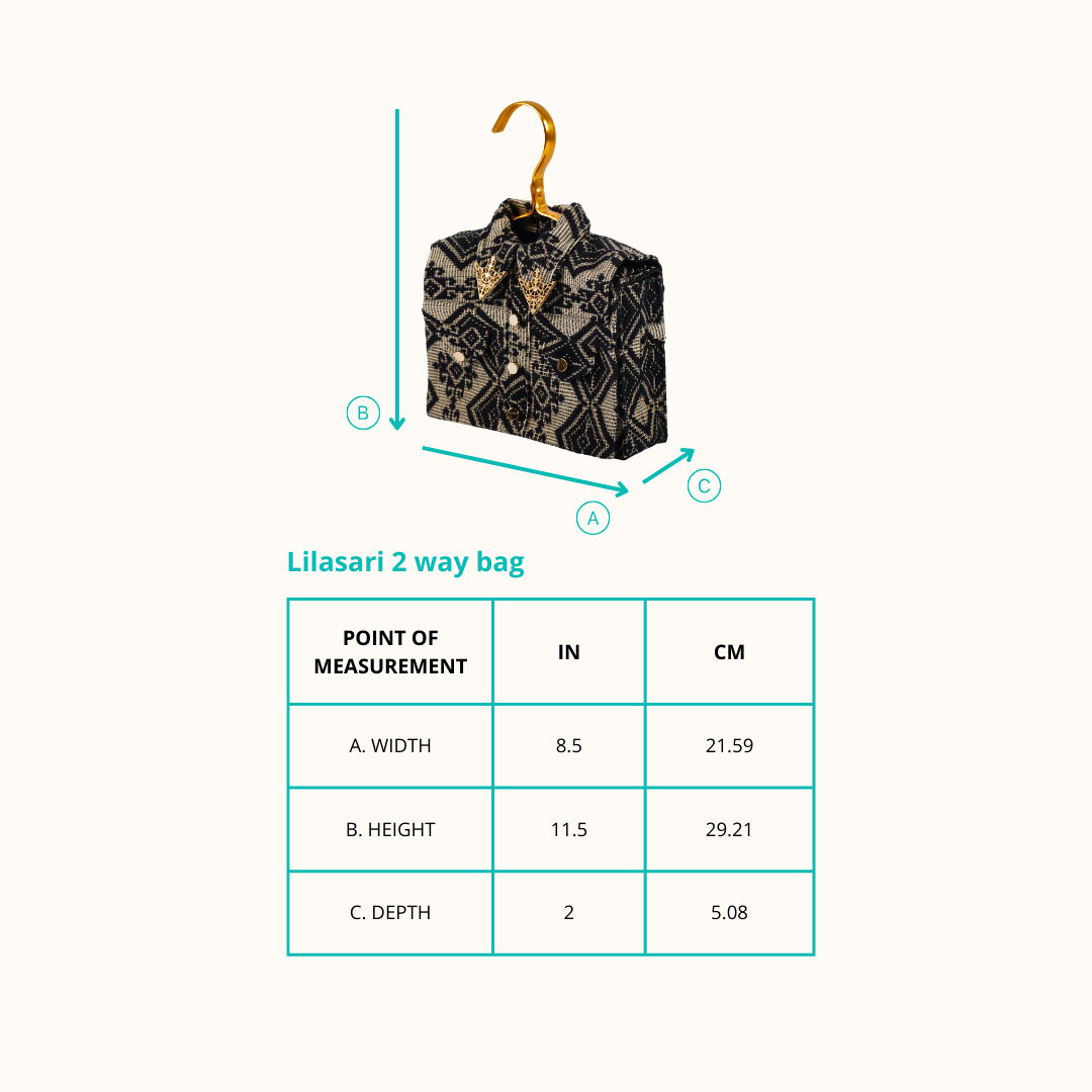 Lilasari 2 way bag