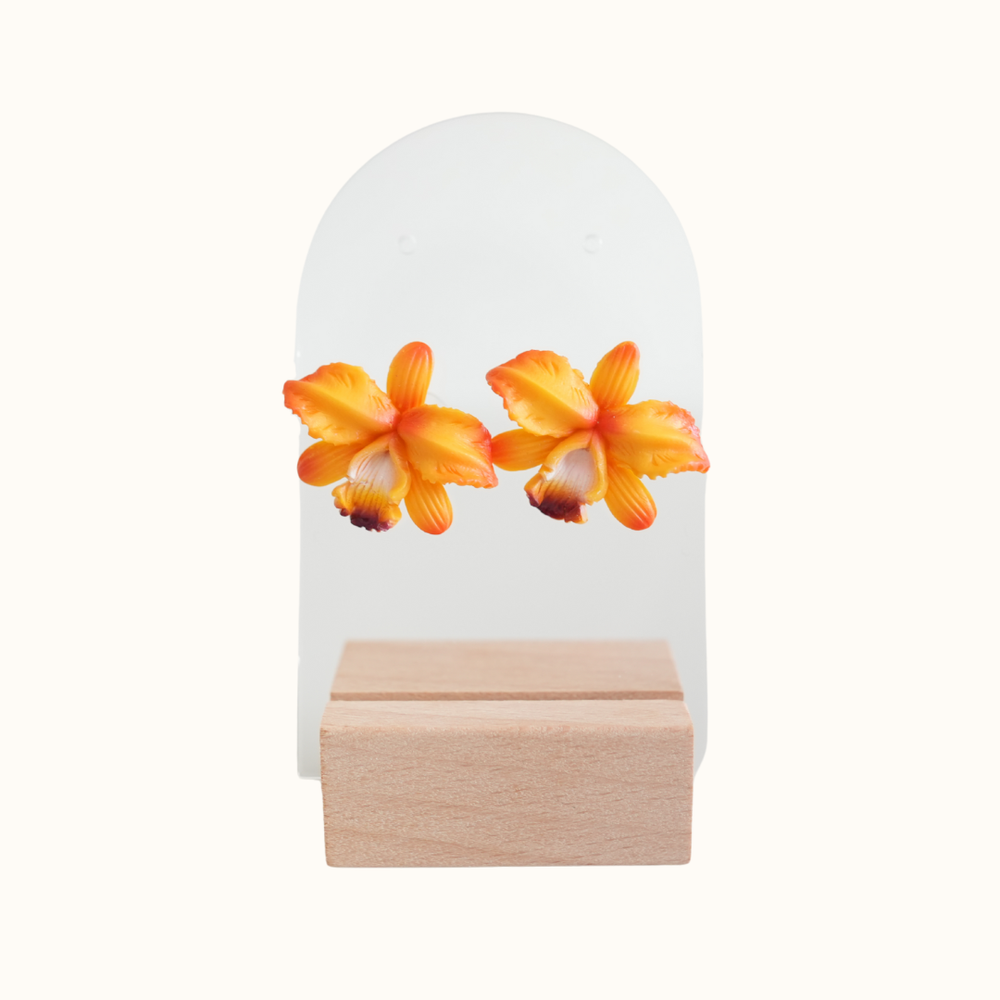 Orchid Earrings