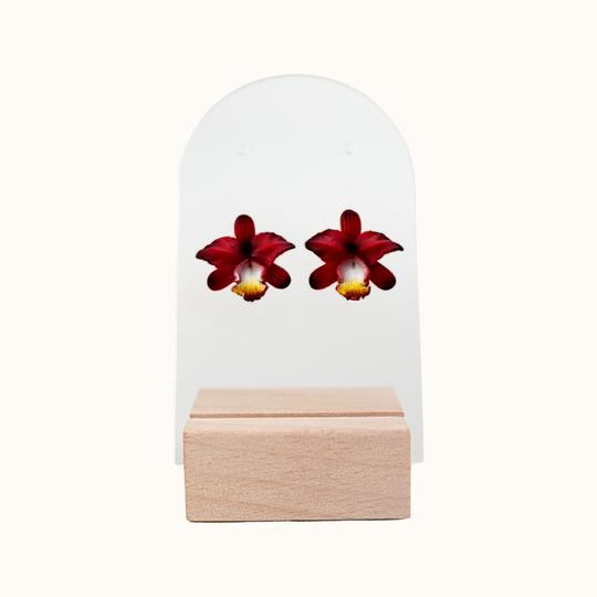 Orchid Earrings