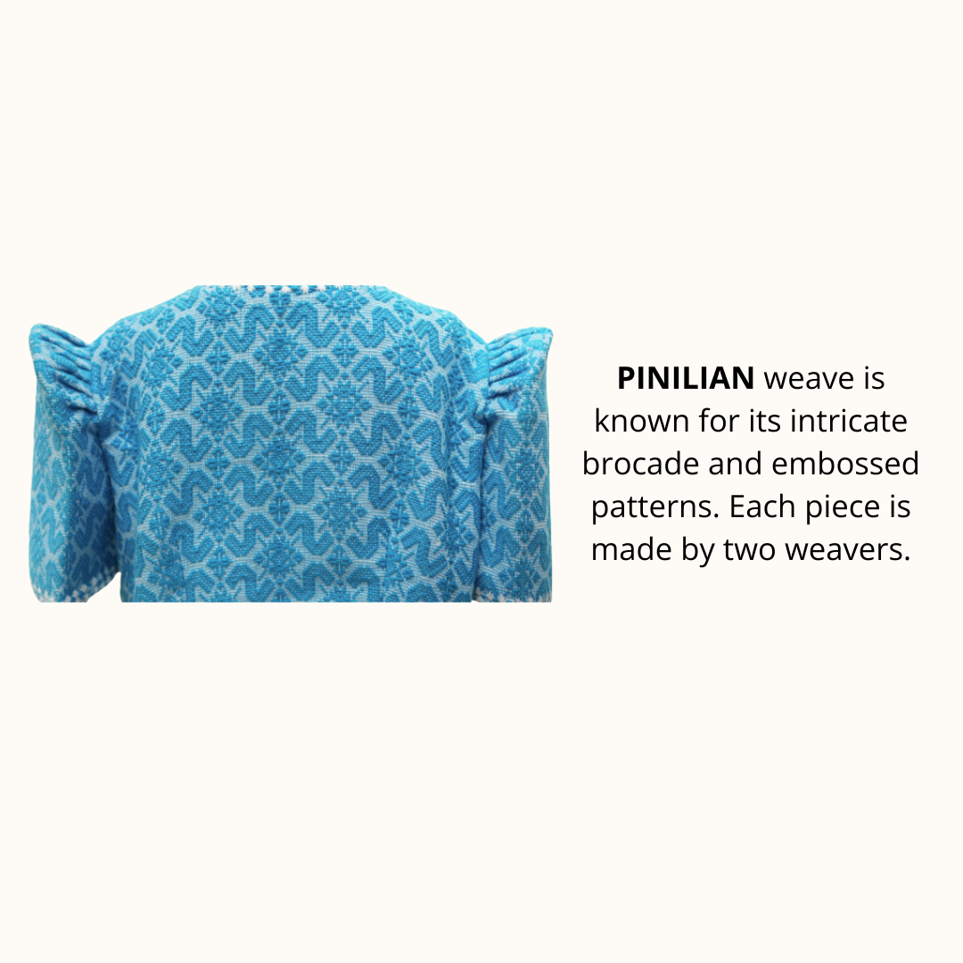 Pinilian Bolero with Itneg Embroidery