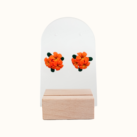 Plumeria Bouquet Earrings