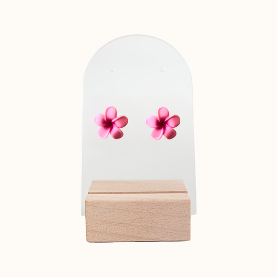 Plumeria Earrings