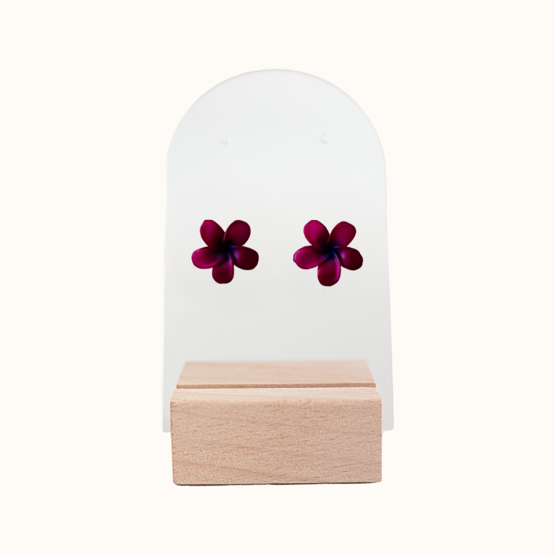 Plumeria Earrings