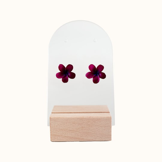 Plumeria Earrings