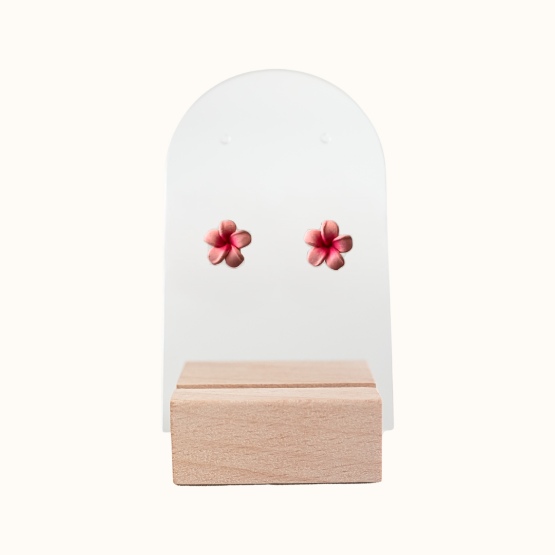 Plumeria Earrings