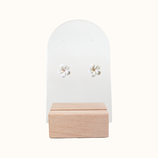 Plumeria Earrings