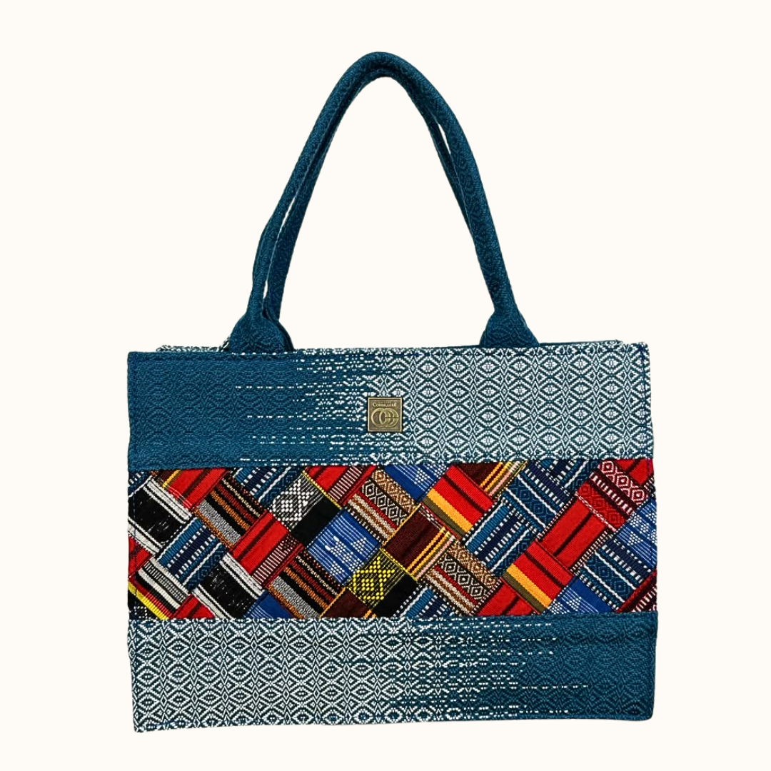 Rhea Patches Tote Bag