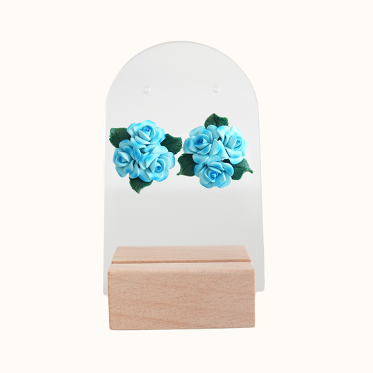 Rose Bouquet Earrings