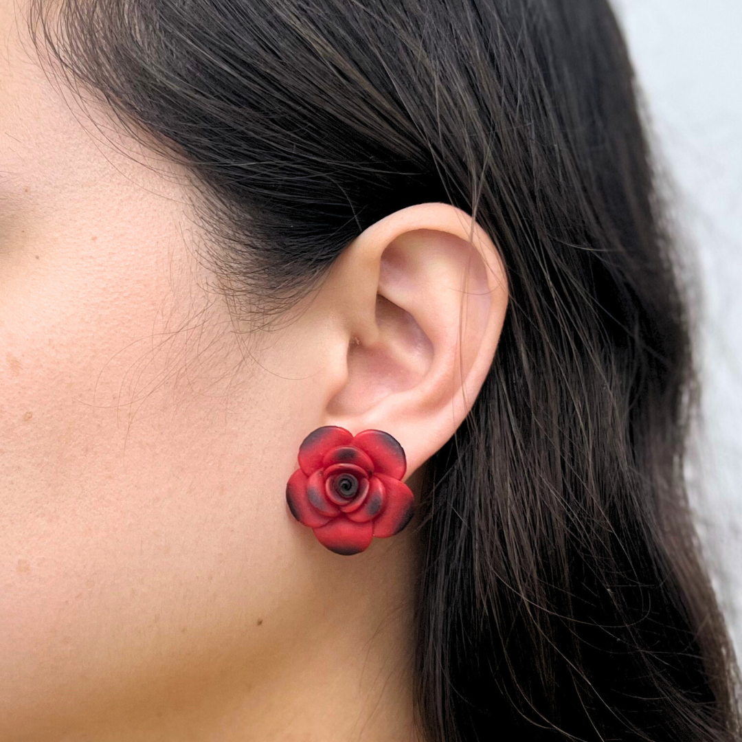 Rose Earrings