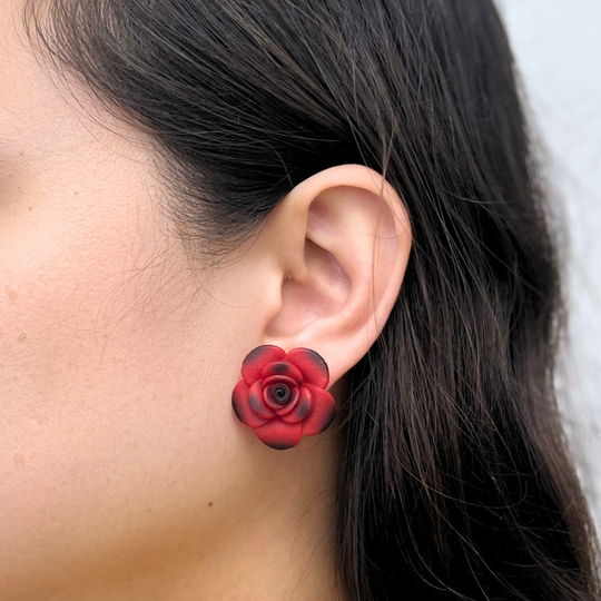 Rose Earrings