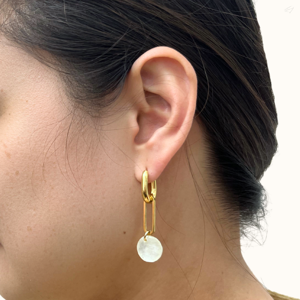 Sapa Mother of Pearl Earrings