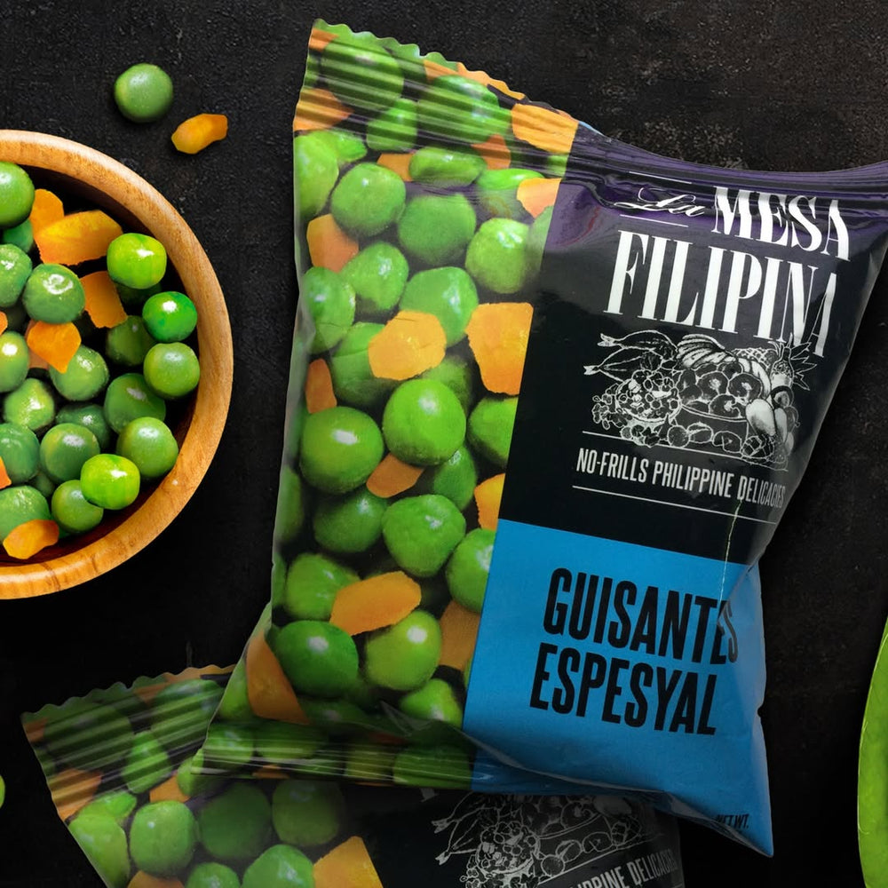 Guisantes Espesyal Green Peas with Dried Mango Pack of 12